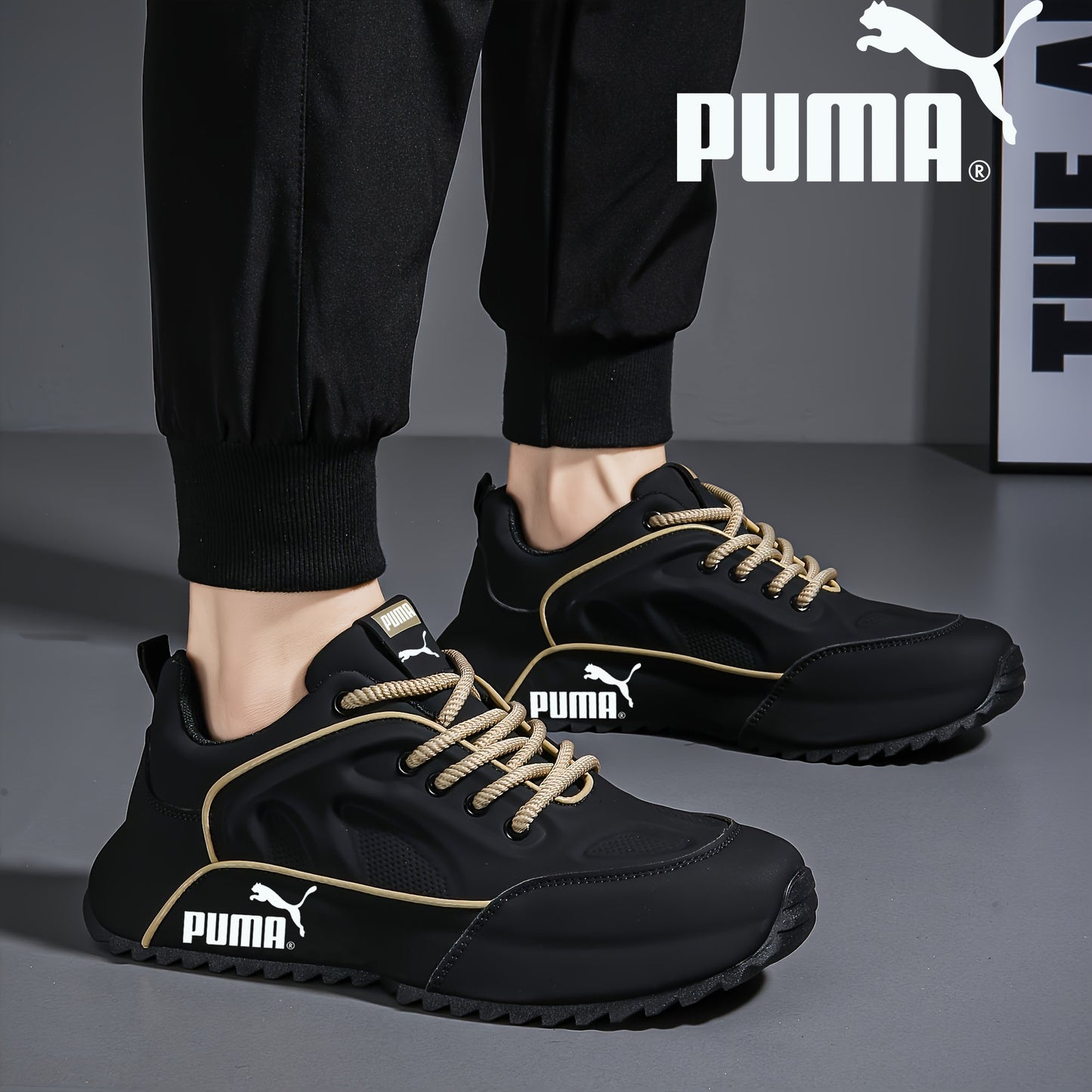 PUMA - Új, lélegző, párnázott és tartós férfi cipők