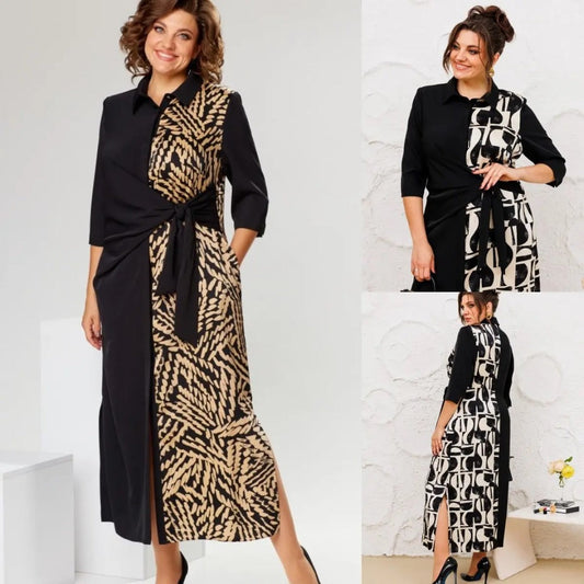 Stílusos ruha övvel🍂