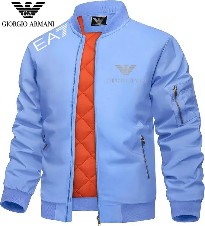 ARMANI - Kurtki sportowe męskie, nowość na jesień/zimę 2025.