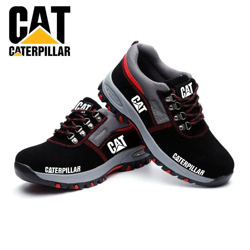 Férfi vastag talpú Caterpillar munkacipő. Túrabakancs.