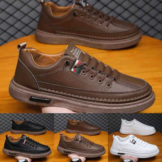 【39-44】 2025-ös, kiváló minőségű férfi bőrcipők