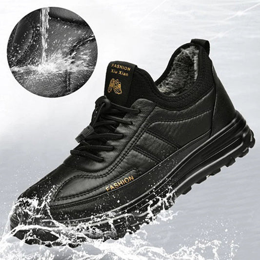 Alkalmi férfi cipő téli használatra