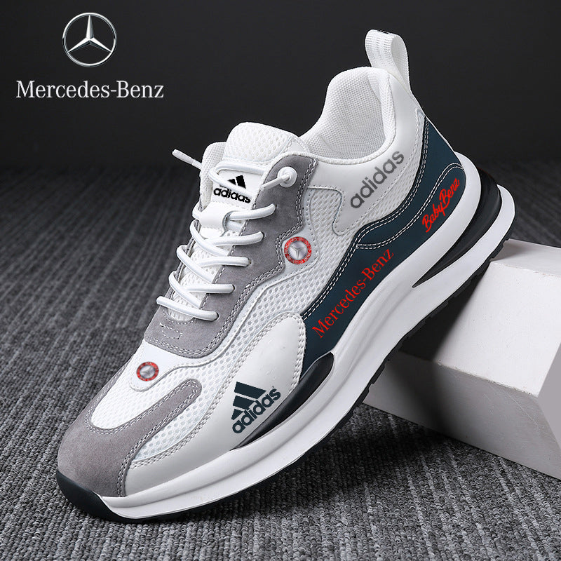 Férfi Adidas és Mercedes-Benz sportcipők bőséges rugalmassággal