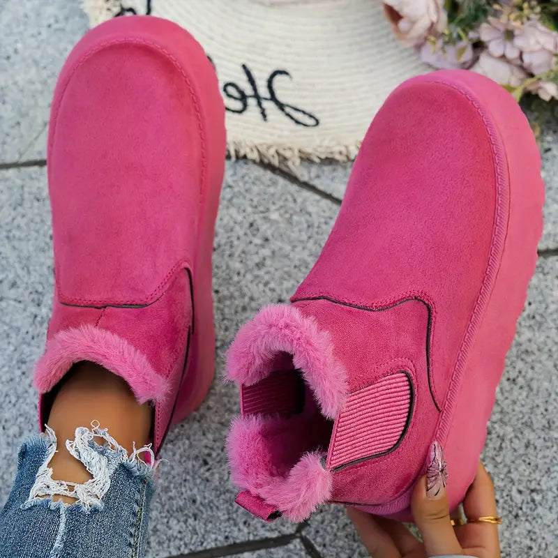 🔥HOT AKCIÓ 47% KEDVEZMÉNY| Női hangulatos meleg gyapjú téli csizma