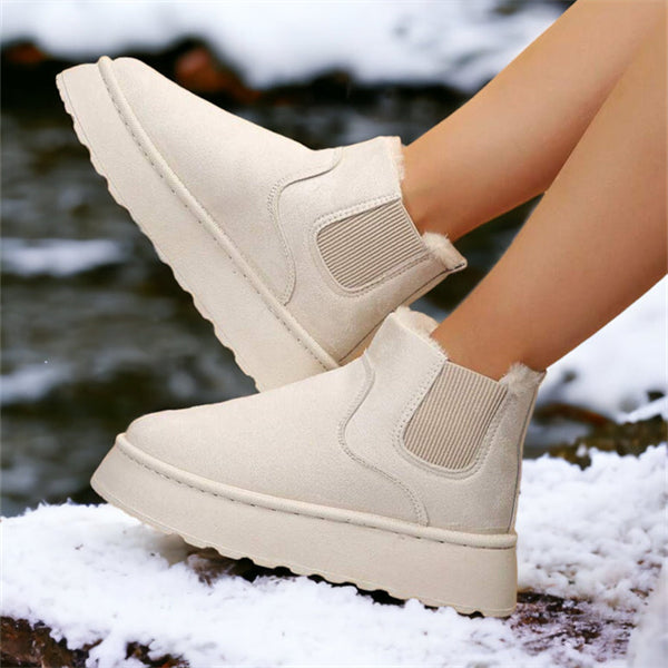 🔥HOT AKCIÓ 47% KEDVEZMÉNY| Női hangulatos meleg gyapjú téli csizma