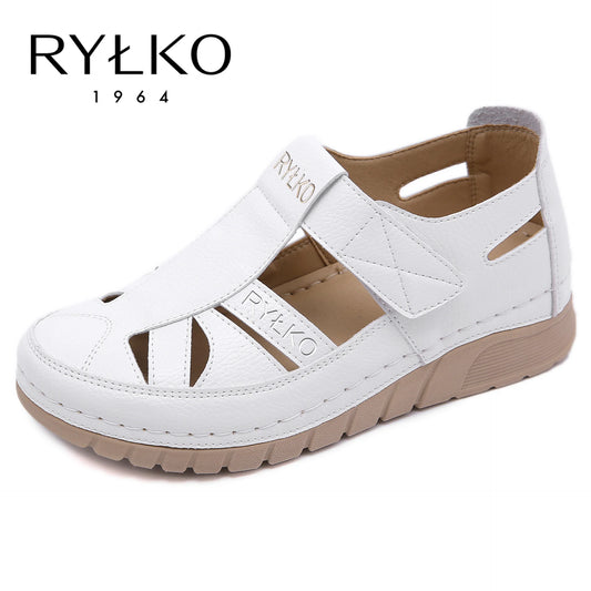 RYLKO® 2025 könnyű tépőzáras ék masszázsszandál