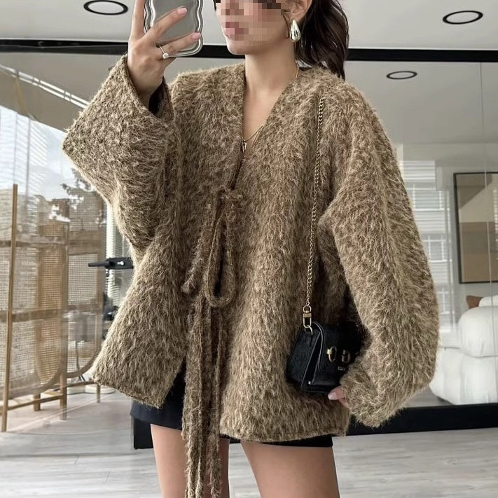 [🔥Új 2025]💖Divatos tweed kabát