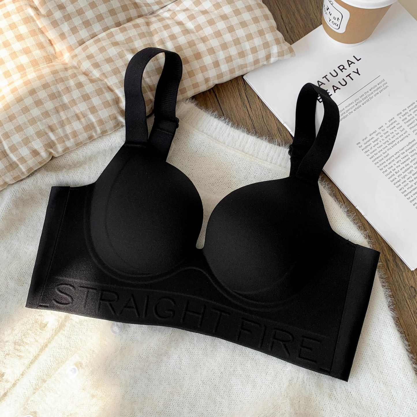 Biustonosz Comfort Seamless Push Up