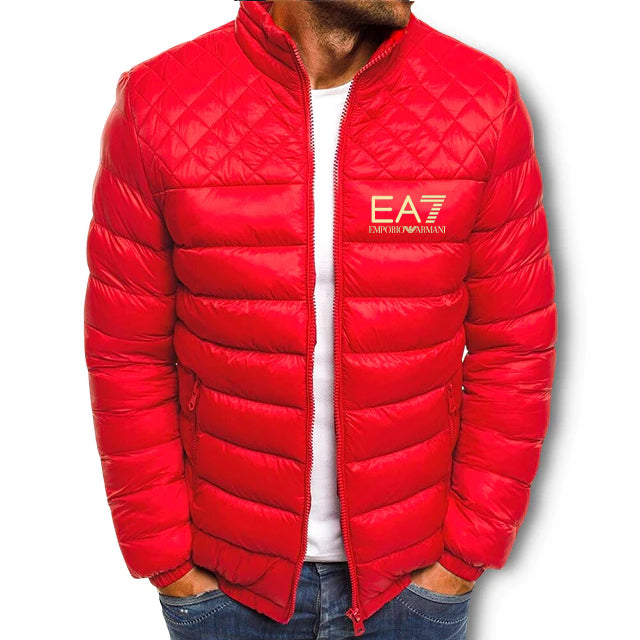 Zimowa męska puchowa kurtka termiczna