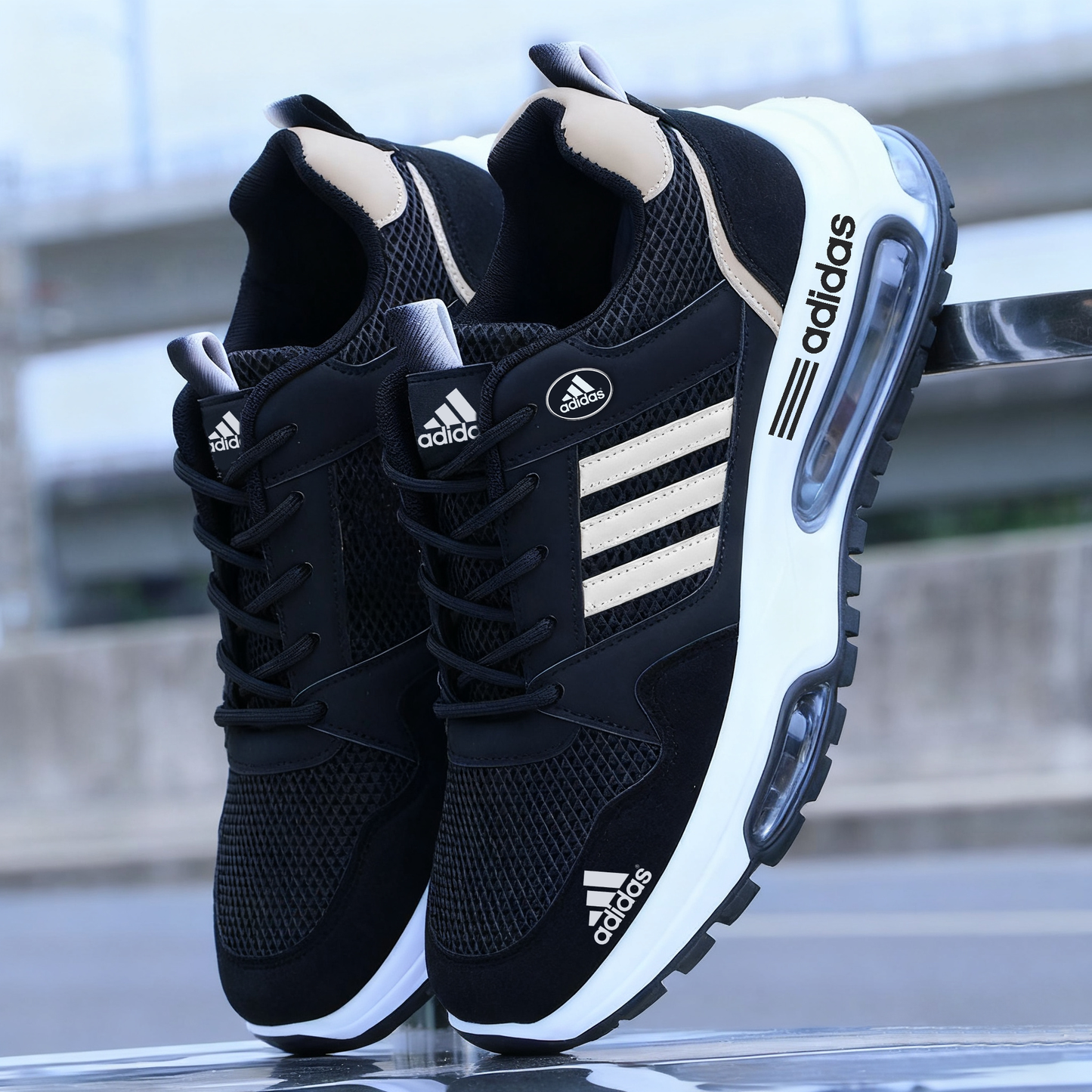 2025 Jesienny nowy model męskich wygodnych skórzanych butów sportowych