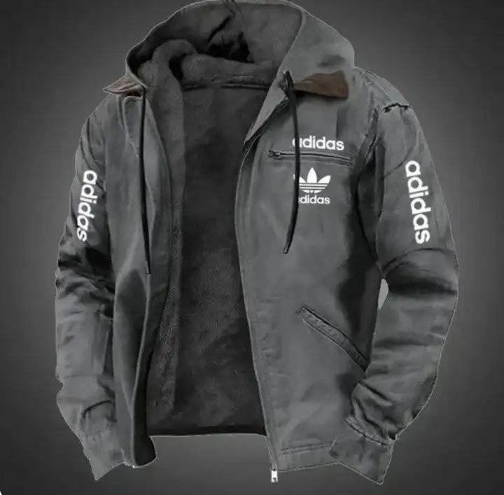 🎉Wyprzedaż jesienna! Męska kurtka polarowa z kapturem 2025