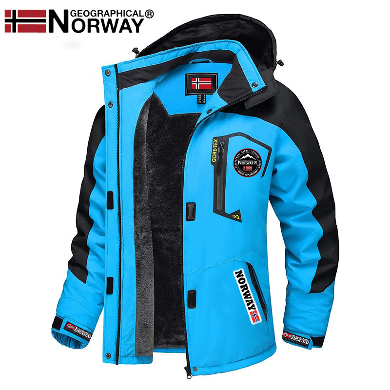 Férfi vízálló szigetelt kabát Geographical Norway