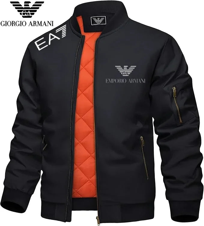 ARMANI - Kurtki sportowe męskie, nowość na jesień/zimę 2025.