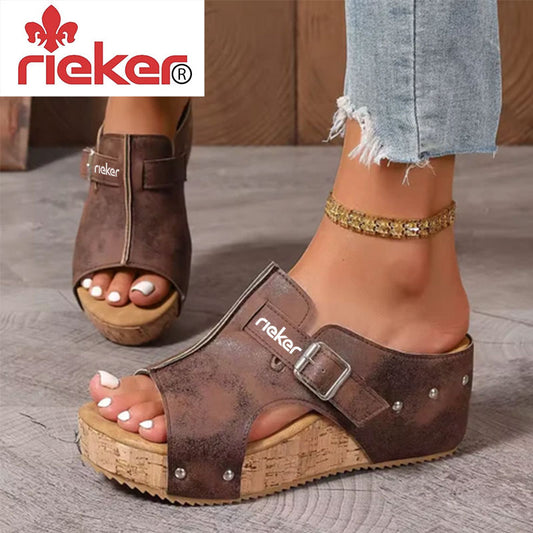 Rieker® Legjobb Bőr Masszázscipők Női 2025-ben #RE5502