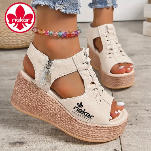 Új női cipzáras szandál RIEKER®