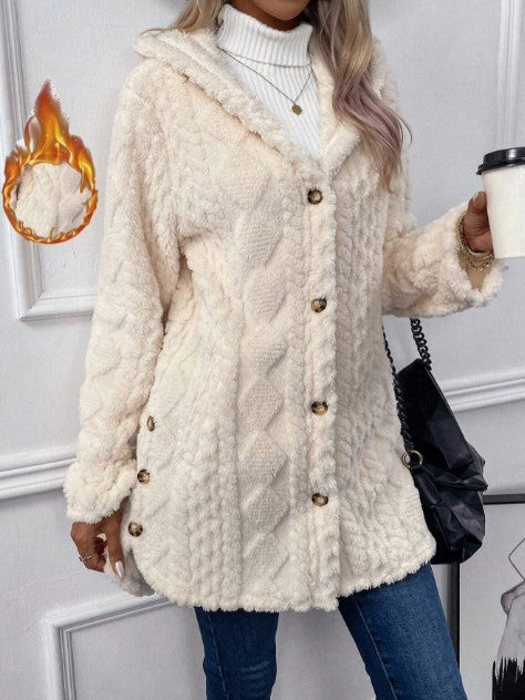 🎁VÁSÁROLJON 1 EGYET, ELSŐ 50 SZERETETTEL 1 INGYENES ✨ MEELEG ÉS DIVATOS ŐSZI KAPCSÚS KABÁT TISZTA GYAPJÚBÓL, GYÉMÁNT MINTÁVAL
