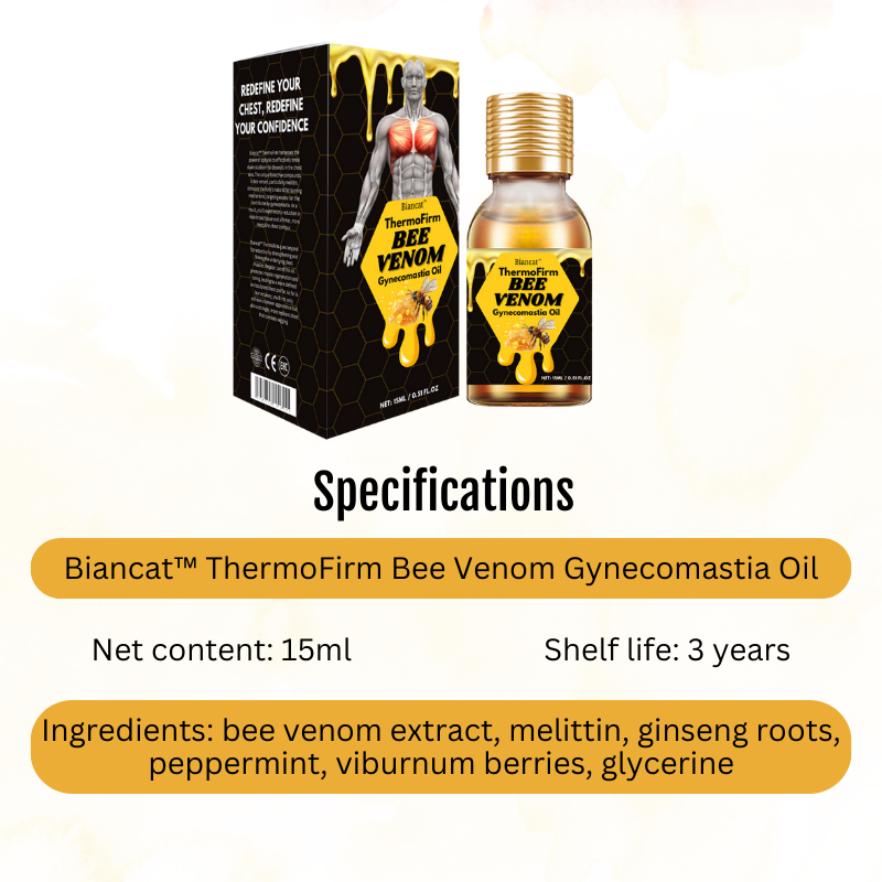 Biancat™ ThermoFirm méhméreg gynecomastia olaj