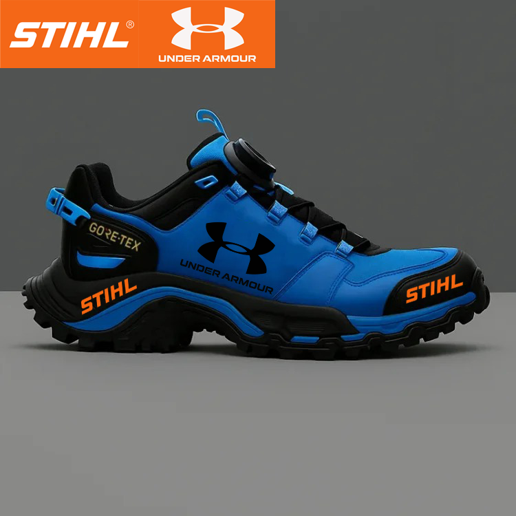 STIHL × Męskie wodoodporne buty trekkingowe Under Armour®