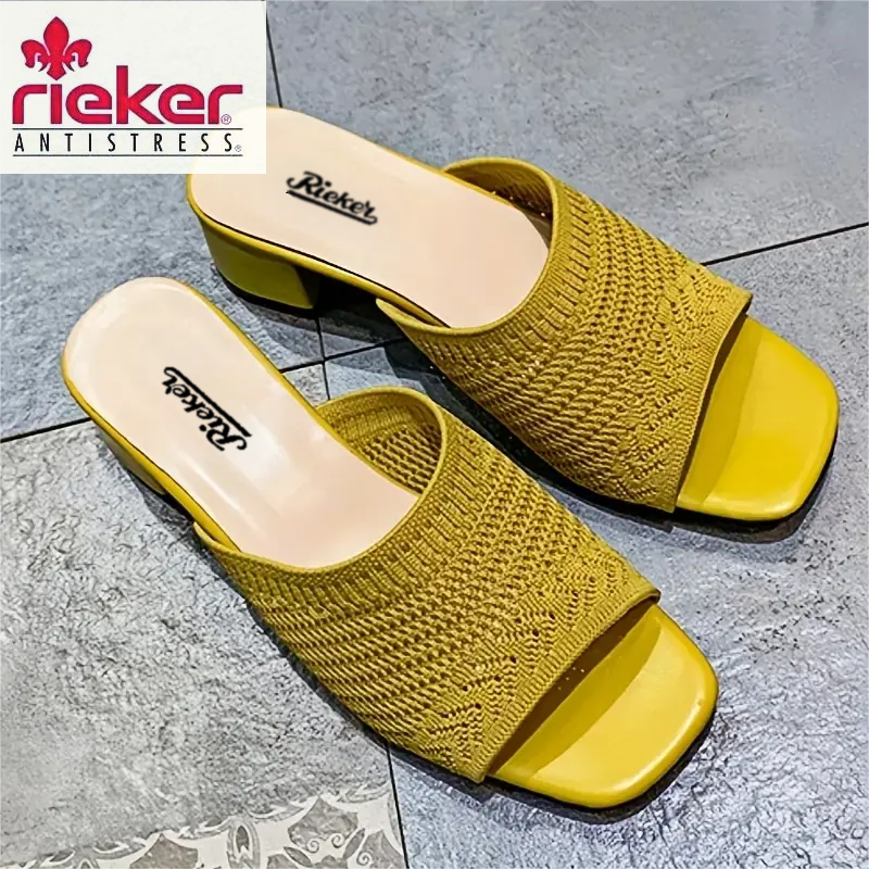 Rieker női szőtt balettcipők