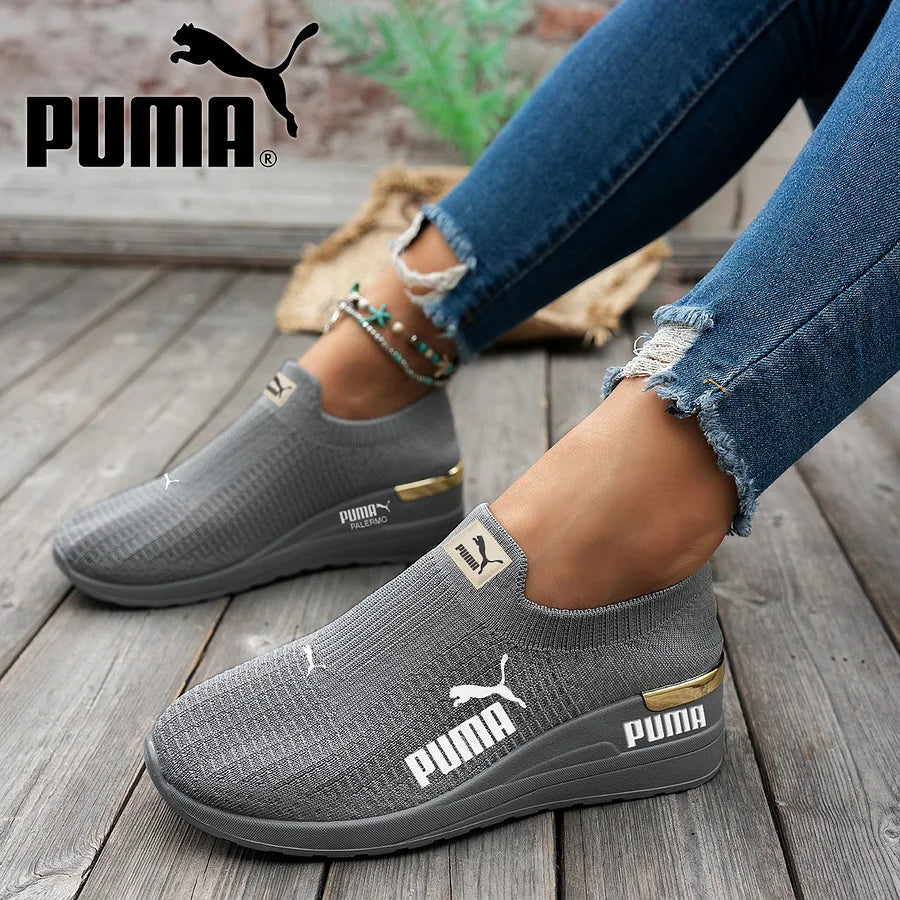 Légáteresztő hálós női cipő - rugalmas talp