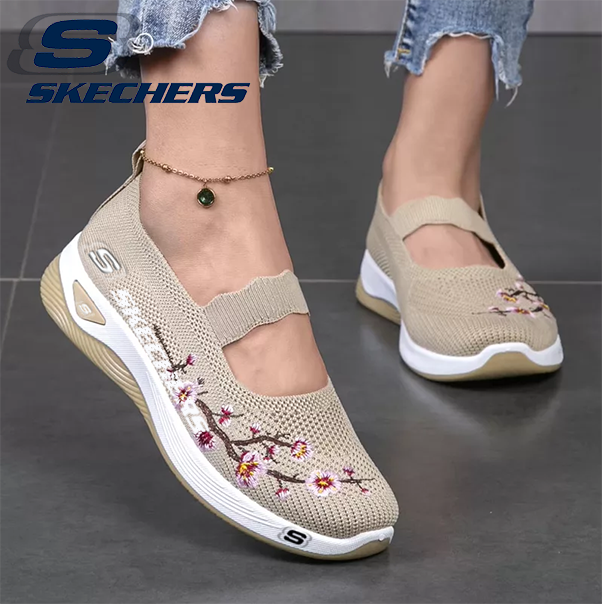SKECHERS® női kézzel hímzett alkalmi cipők