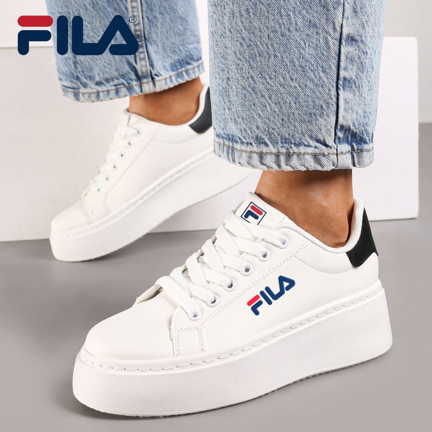 2025-ös FILA sportcipő természetes bőrből