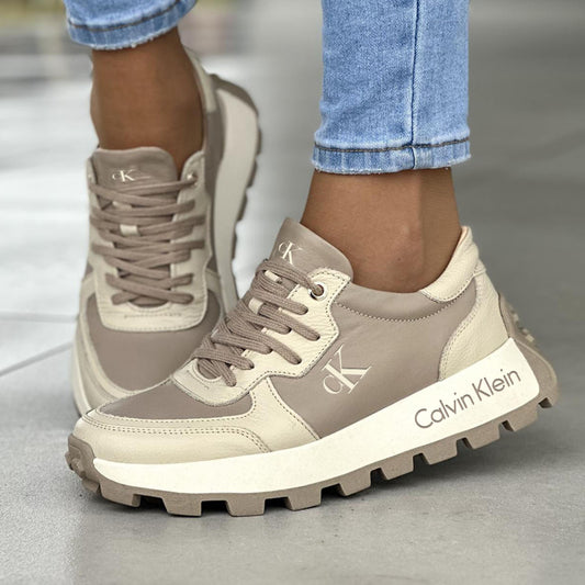 Calvin Klein alkalmi tornacipő, könnyű és légies, természetes bőr finom és puha