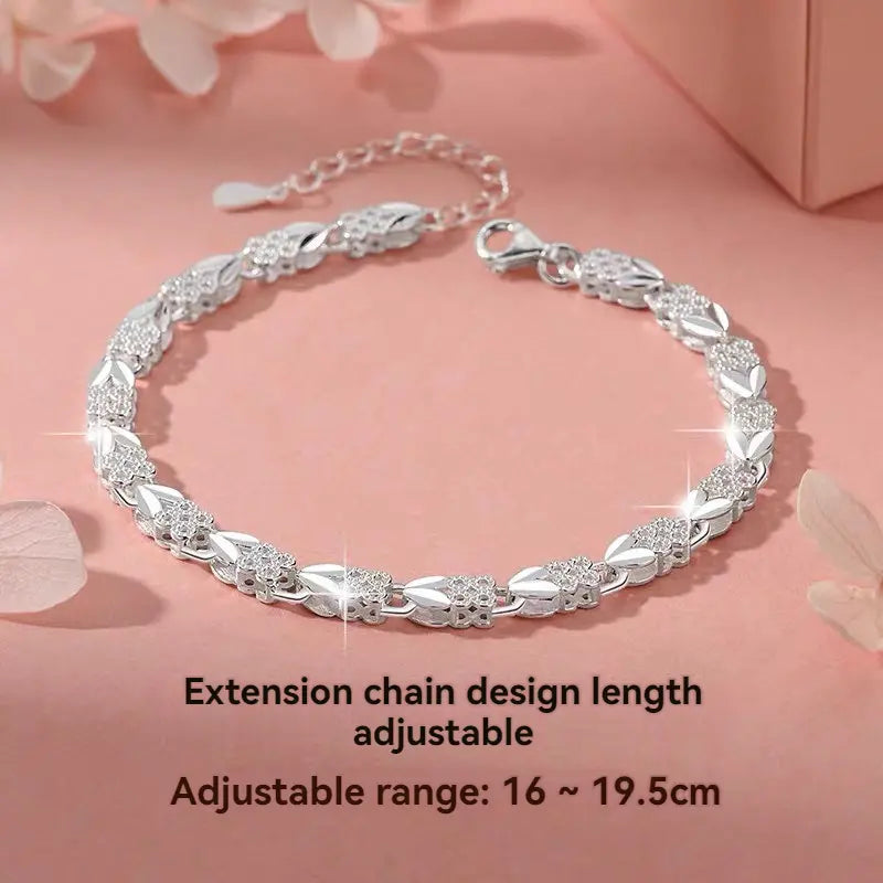 💖👉【Vásároljon 1-et, kap 1-et ingyen】✨Super Fashion női négylevelű lóhere karkötő