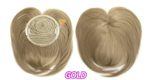 🔥Légáteresztő természetes paróka vékony hajú nőknek