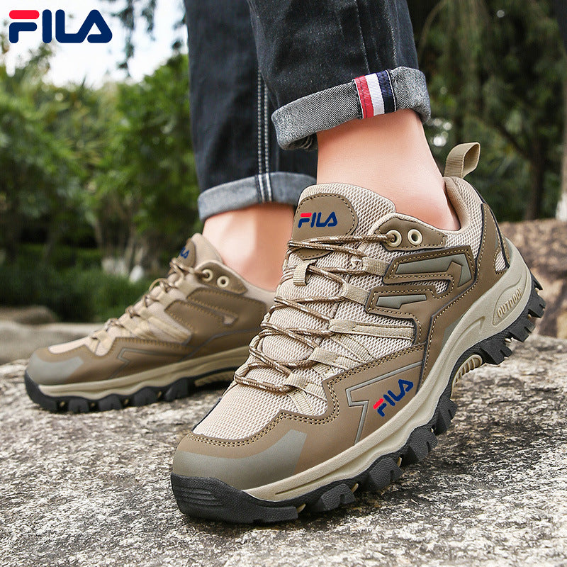 FILA lélegző hálós terepjáró mászócipő kültéri túracipő puha talppal