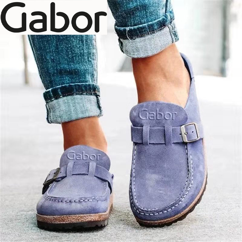 ÚJ NŐI, KEREK LÁBJÚ, ALACSONY SARKÚ, ALKALMAZÁSI SZANDÁL GABOR®