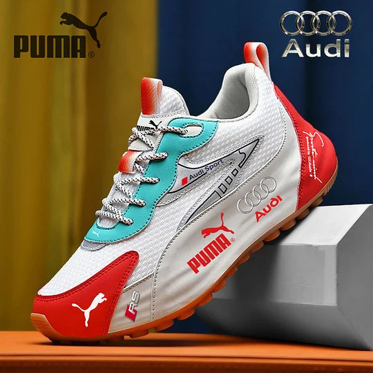 PUMA® és AUDI® 2025 vízálló és lélegző túracipők