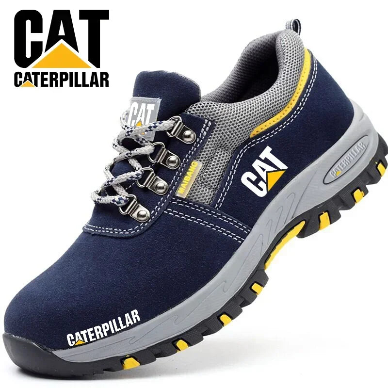 Férfi vastag talpú Caterpillar munkacipő. Túrabakancs.