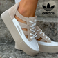 Adidas Originals női platformcipő lyukakkal, modern stílusban