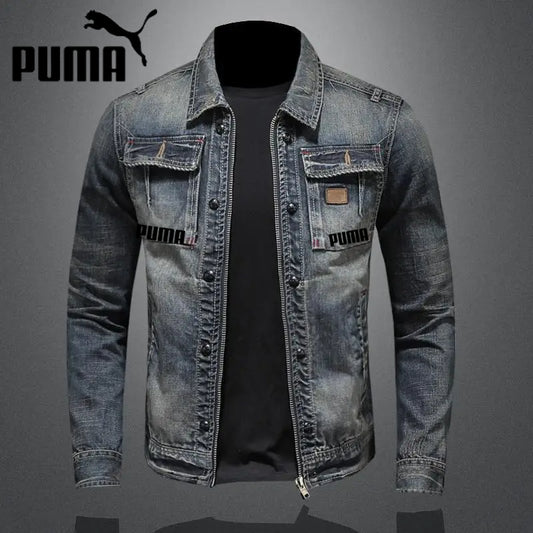 PUMA Retro Kurtka dżinsowa