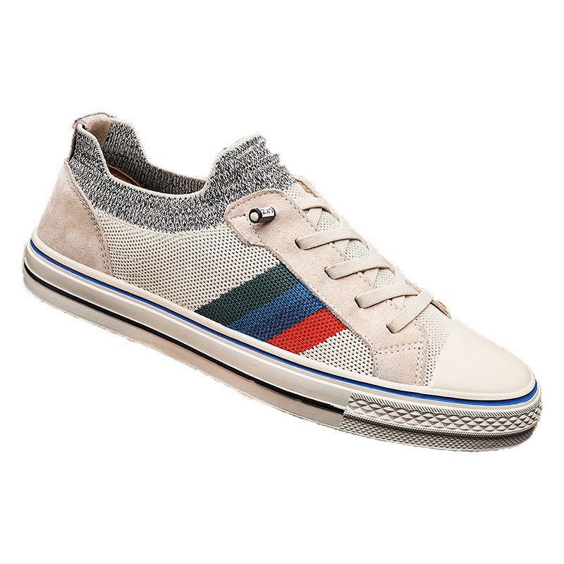 Elegáns Flyknit Flyknit elasztikus színű férfi tornacipő