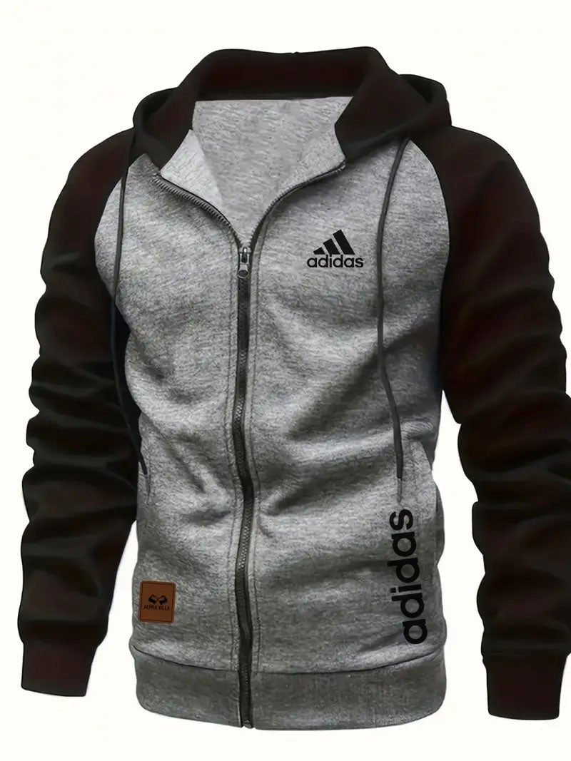 Vyriški rudeniniai marškiniai su užtrauktuku