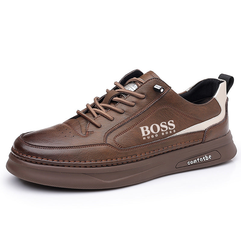 BOSS 2025 új, kiváló minőségű, vastag talpú, sokoldalú hétköznapi cipő