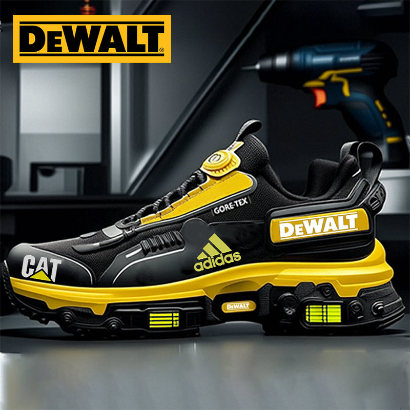 „DEWALT®“ ir „CAT“ bendradarbiauja su „Adidas“ kurdamos riboto leidimo vyriškus darbo ir lauko batus.