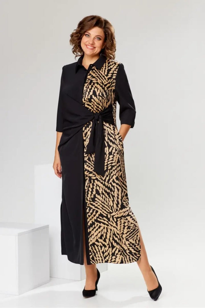 Stílusos ruha övvel🍂