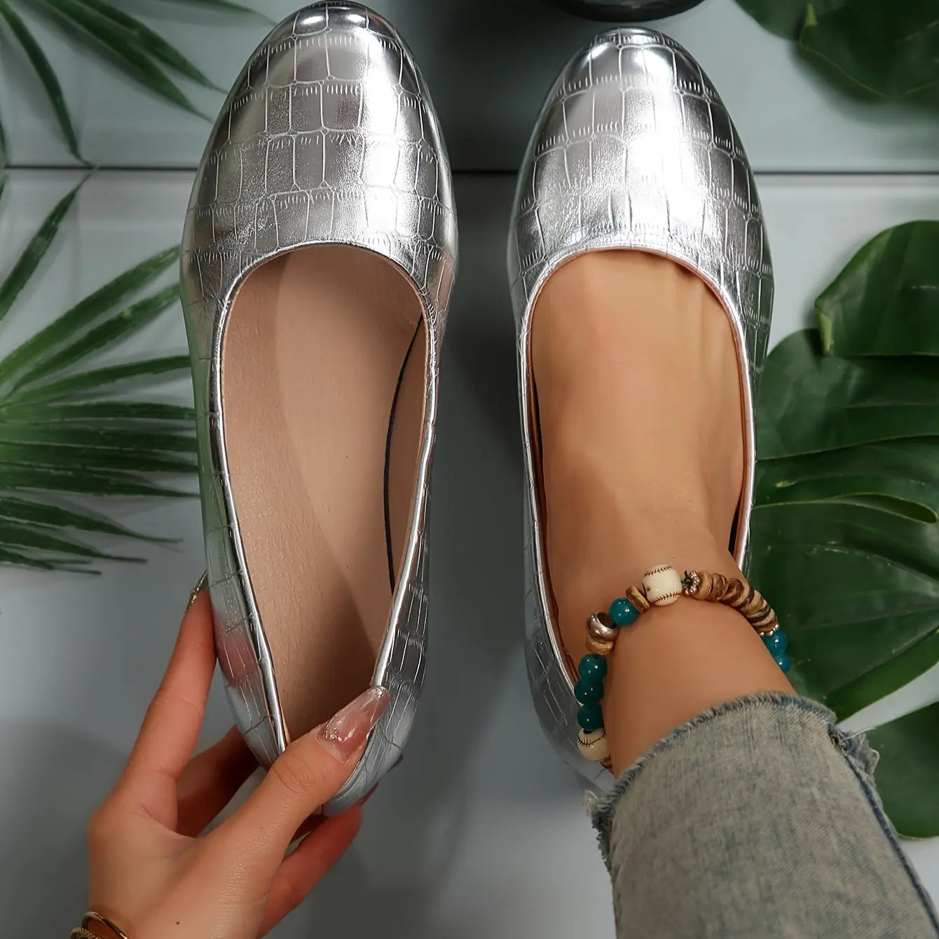 🔥 A nap promóciója 60% kedvezménnyel 🔥ortopéd bőrcipő, könnyű, csúszásmentes, légáteresztő nőknek