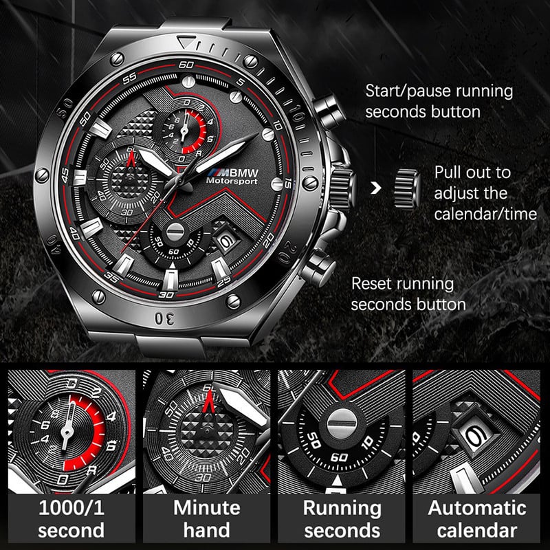 2023-as BMW férfi, luxus márkájú, férfi órák