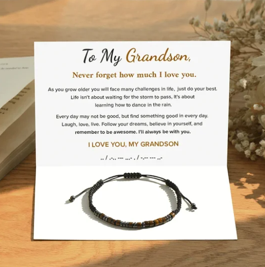 🎁To My Son Love You Forever karkötő