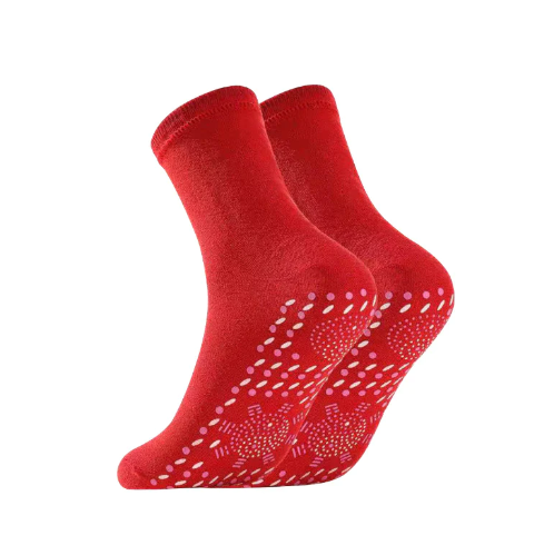 Turmalin termocirkulációs önmelegedő formájú zokni