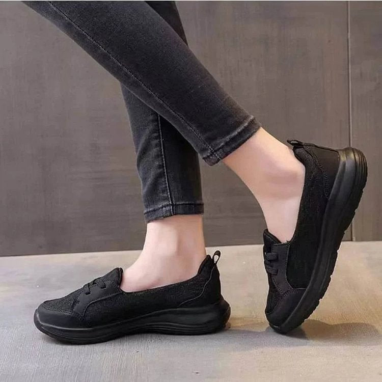 Ortopéd női légáteresztő cipő csúszásgátló Slip On Arch Support
