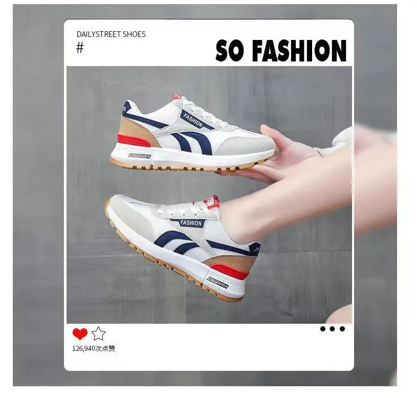 A FÉRFI ÉS NŐI DIVAT ALKALMAZÁSI SPORTCIPŐK KÖNNYŰ, KÉNYELMES LÉLEGZŐ FUTÓCIPŐK