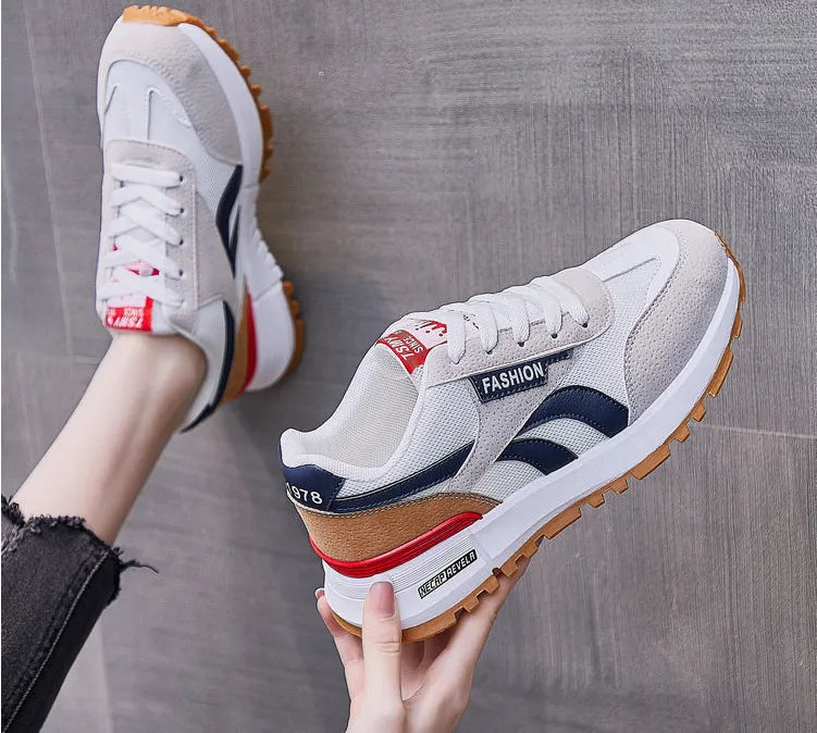 A FÉRFI ÉS NŐI DIVAT ALKALMAZÁSI SPORTCIPŐK KÖNNYŰ, KÉNYELMES LÉLEGZŐ FUTÓCIPŐK