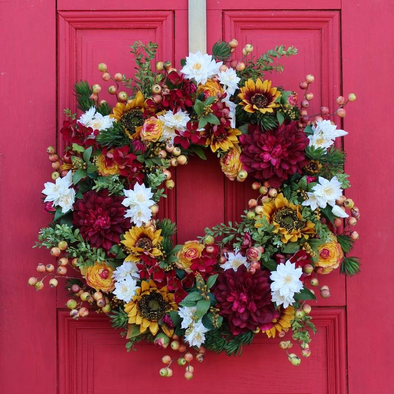 KOŠARA ZA GIRLANDE IZ GERANIJE