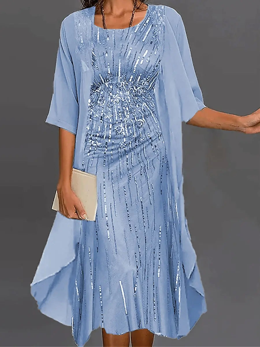 【M-3XL】 2023 Divatos cazual cu nyomtatott sziklás szifon kétrészes készlet