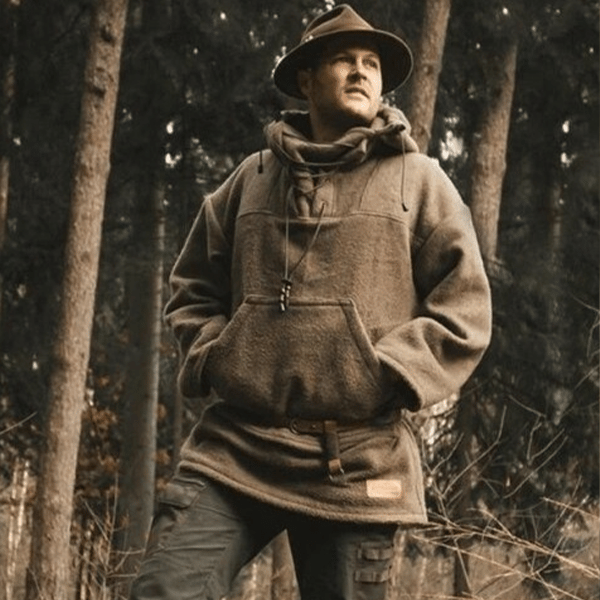 🔥Akciós akció 49% KEDVEZMÉNY - Férfi poliészter vastagkabát